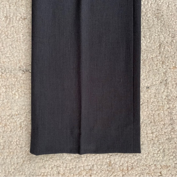 Liz Claiborne Dress Pants, Career/Classic Women's Size 8 Charcoal Straight Legs - Picture 10 of 13